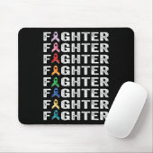 Kampf gegen Krebs Überlebende Bewusstsein für Kreb Mousepad (Mit Mouse)