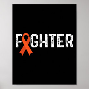 Kampf gegen Leukämie Bewusstsein Poster