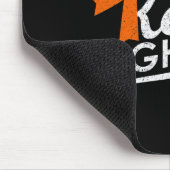 Kampf gegen Leukämie Multiple Sklerose Warrior Mousepad (Ecke)