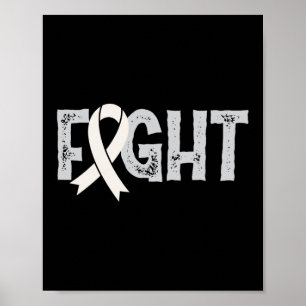 Kampf gegen Lungenkrebs Poster