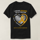 Kampf gegen MS schenkt Multiple Sklerose-Bewusstse T-Shirt (Design vorne)