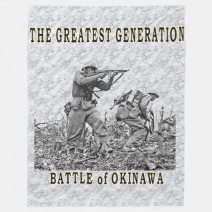 KAMPF gegen OKINAWA Fleece Blankets