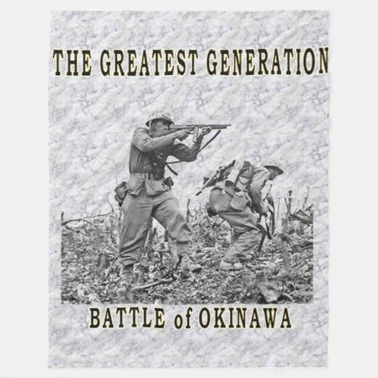 KAMPF gegen OKINAWA Fleece Blankets (Vorderseite)