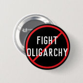 Kampf gegen Oligarchie Button (Vorne & Hinten)