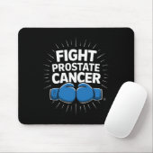 Kampf gegen Prostatakrebs-Boxhandschuhe Einwirkung Mousepad (Mit Mouse)