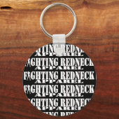 Kampf gegen Redneck Bekleidung Schlüsselanhänger (Vorderseite)