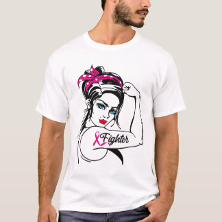 Kampf gegen Rosie Das Riveter-Brustkrebs-Bewusstse T-Shirt