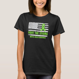 Kampf gegen Stigma Psychische Gesundheit Bewusstse T-Shirt