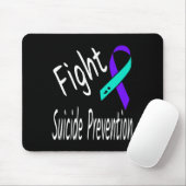 Kampf gegen Suizidprävention Mousepad (Mit Mouse)