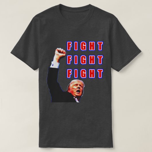 KAMPF GEGEN Trump T-Shirt (Design vorne)