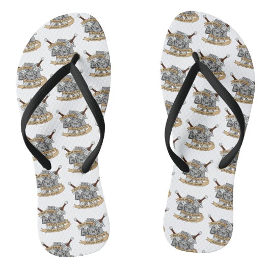Kampf gegen Würfel Badesandalen (Fußbett)
