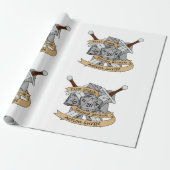 Kampf gegen Würfel Geschenkpapier (Ungerollt)