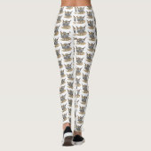 Kampf gegen Würfel Leggings (Rückseite)