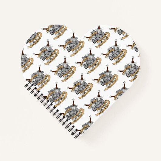 Kampf gegen Würfel Notizblock (Vorderseite)