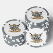 Kampf gegen Würfel Pokerchips (Stapel)