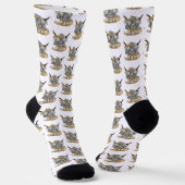 Kampf gegen Würfel Socken (Gewinkelt)