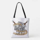 Kampf gegen Würfel Tasche (Rückseite)