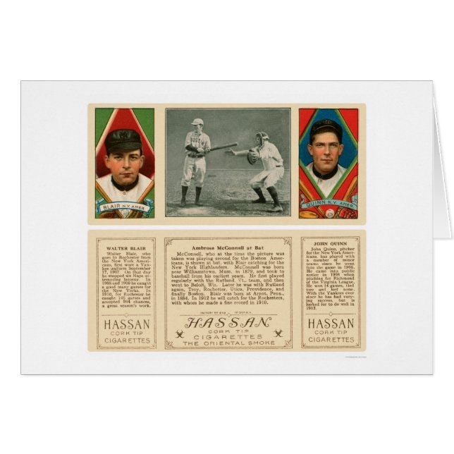 Kampf gegen Yankees Baseball 1912 (Vorderseite (Horizontal))