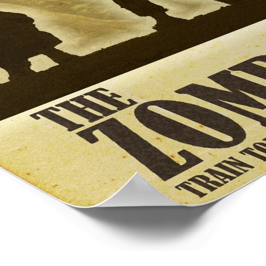 Kampf gegen Zombie-Apokalypse-Poster Poster (Ecke)