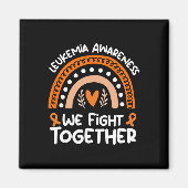 Kampf gemeinsam Leukämie Bewusstsein Leukämie Magnet (Vorne)