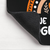 Kampf gemeinsam Leukämie Bewusstsein Leukämie Mousepad (Ecke)
