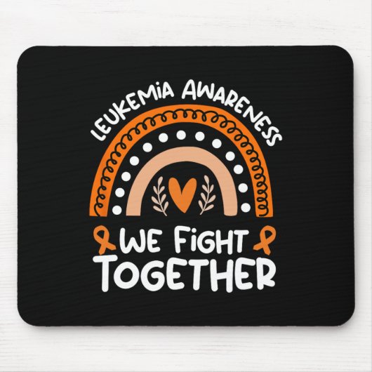 Kampf gemeinsam Leukämie Bewusstsein Leukämie Mousepad (Vorne)