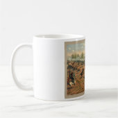 Kampf Gettysburg Hancock bei Gettysbug Thulstrup Kaffeetasse (Links)