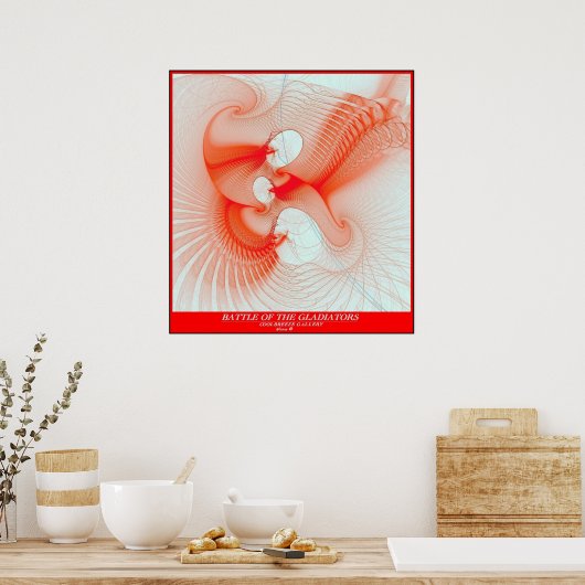 KAMPF GLADIATOREN POSTER (Küche)