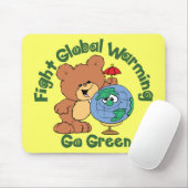 Kampf-globale Erwärmung Mousepad (Mit Mouse)