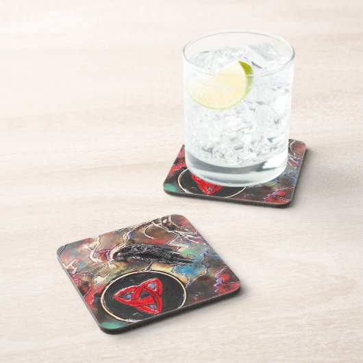 Kampf-Göttin Untersetzer (Rechte Seite)