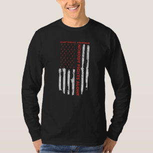 Kampf Herzerkrankungen Aufklärungsmonat Amerikanis T-Shirt