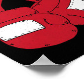 Kampf HIV Aids Gehirnaneurysm Schlaganfall Coole A Poster (Ecke)