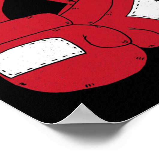 Kampf HIV Aids Gehirnaneurysm Schlaganfall Coole A Poster (Ecke)