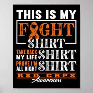Kampf I Reflex Dystrophie Schmerzsyndrom Rsd Crps Poster