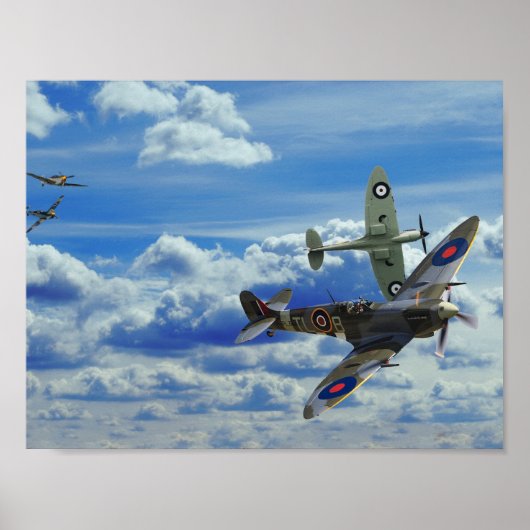 Kampf im Himmel Poster (Vorne)