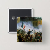 Kampf in der Rue de Rohan Button (Vorne & Hinten)