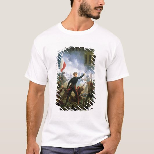 Kampf in der Rue de Rohan T-Shirt (Vorderseite)