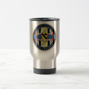 Kampf-Infanterie OIF 1. CAV Reisebecher