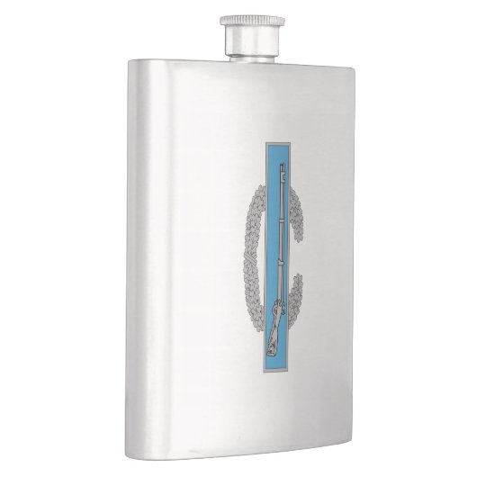 Kampf Infantryman Abzeichen CIB Army Veteran Flachmann (Rechts)