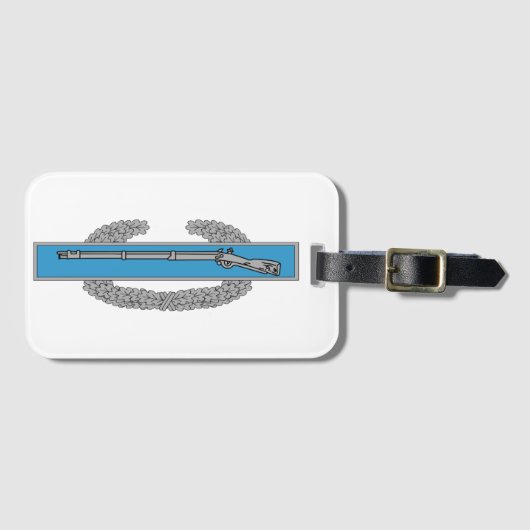 Kampf Infantryman Abzeichen CIB Army Veteran Gepäckanhänger (Vorderseite (Horizontal))