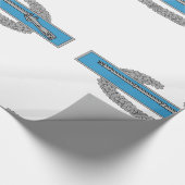 Kampf Infantryman Abzeichen CIB Army Veteran Geschenkpapier (Ecke)