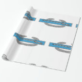 Kampf Infantryman Abzeichen CIB Army Veteran Geschenkpapier (Ungerollt)