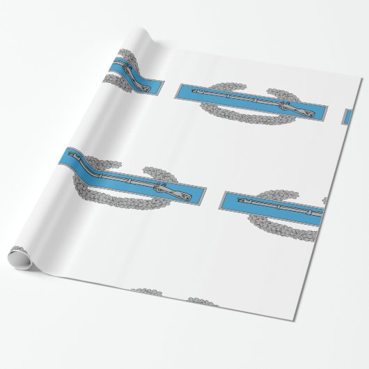 Kampf Infantryman Abzeichen CIB Army Veteran Geschenkpapier (Ungerollt)