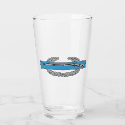 Kampf Infantryman Abzeichen CIB Army Veteran Glas (Vorderseite)