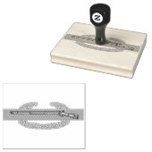 Kampf Infantryman Abzeichen CIB Army Veteran Gummistempel (Stempel)