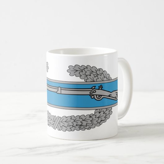 Kampf Infantryman Abzeichen CIB Army Veteran Kaffeetasse (VorderseiteRechts)