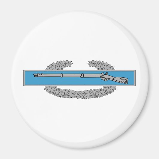 Kampf Infantryman Abzeichen CIB Army Veteran Magnet (Vorne)