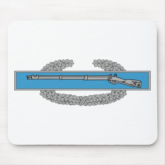 Kampf Infantryman Abzeichen CIB Army Veteran Mousepad (Vorne)