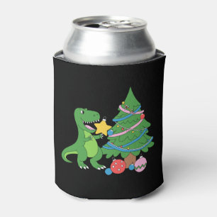 Kampf ist Echt Dinosaurier Weihnachtsbaum Stern Xm Dosenkühler