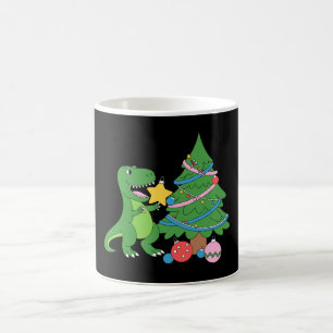 Kampf ist echt Dinosaurier Weihnachtsbaum Stern Xm Kaffeetasse